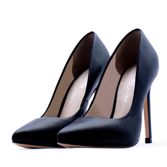 Lidia Talavera Shoes - Shiny Black Lidia Talavera Heels US10